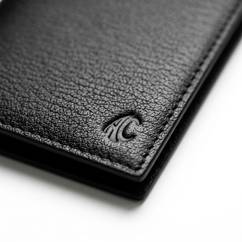 AC EMBOSSED LEATHER WALLET