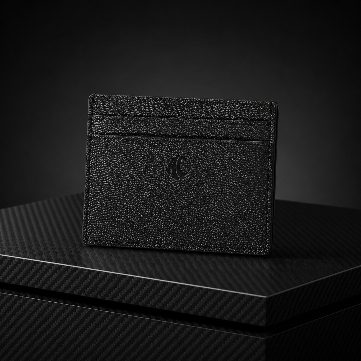 CARD HOLDER LOGO EMBOSS