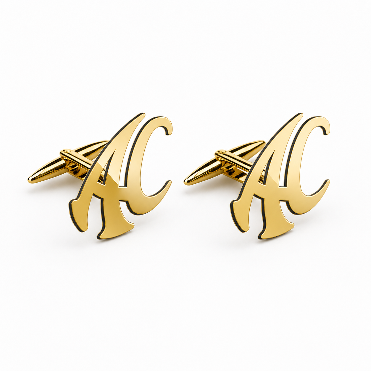 CUFFLINKS LOGO GOLD