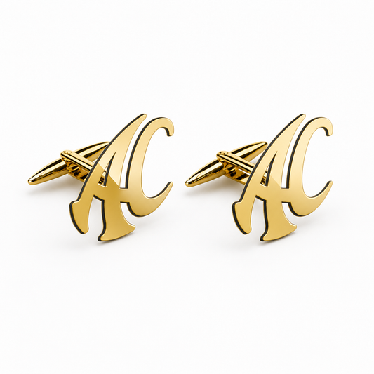 CUFFLINKS LOGO GOLD