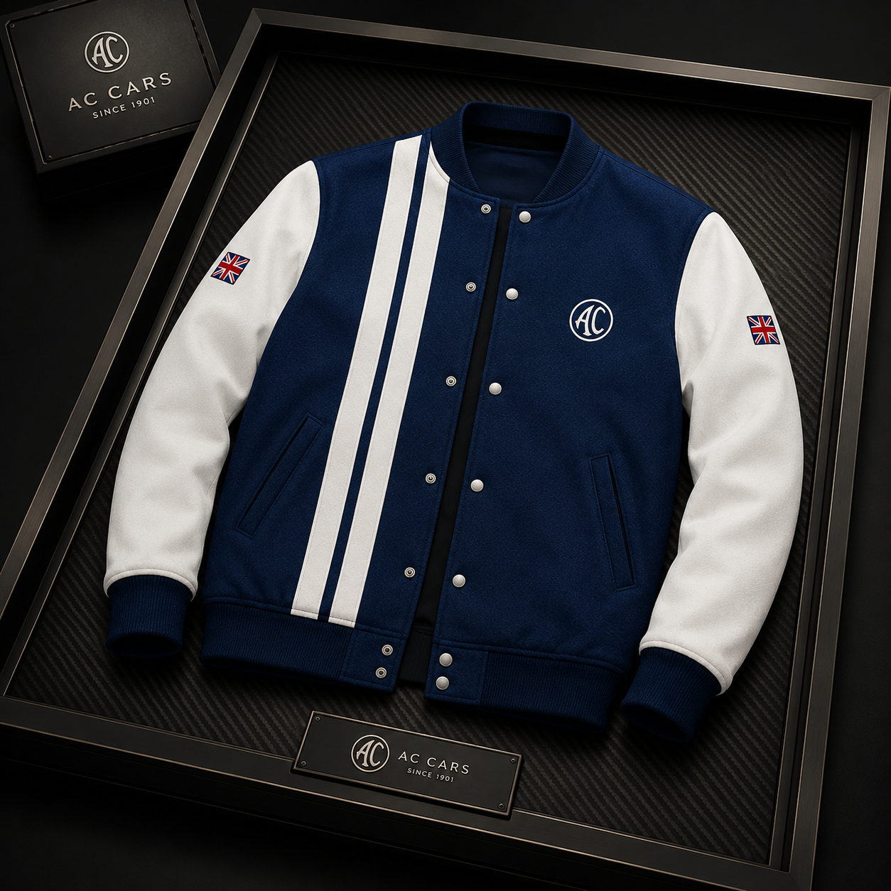 VARSITY JACKET STRIPED
