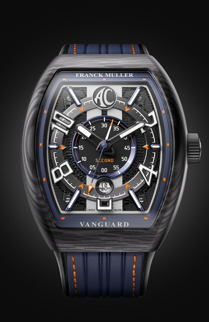 AC Cars Anniversary Edition 125 – Franck Muller Tourbillon, dial