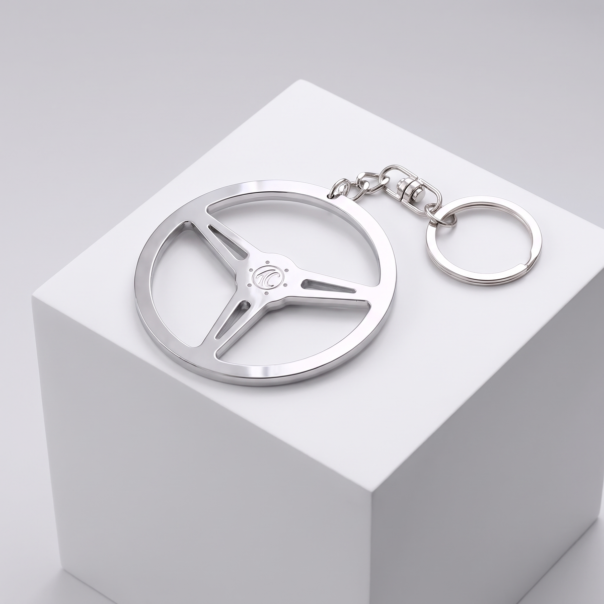 AC STEELING WHEEL KEY RING