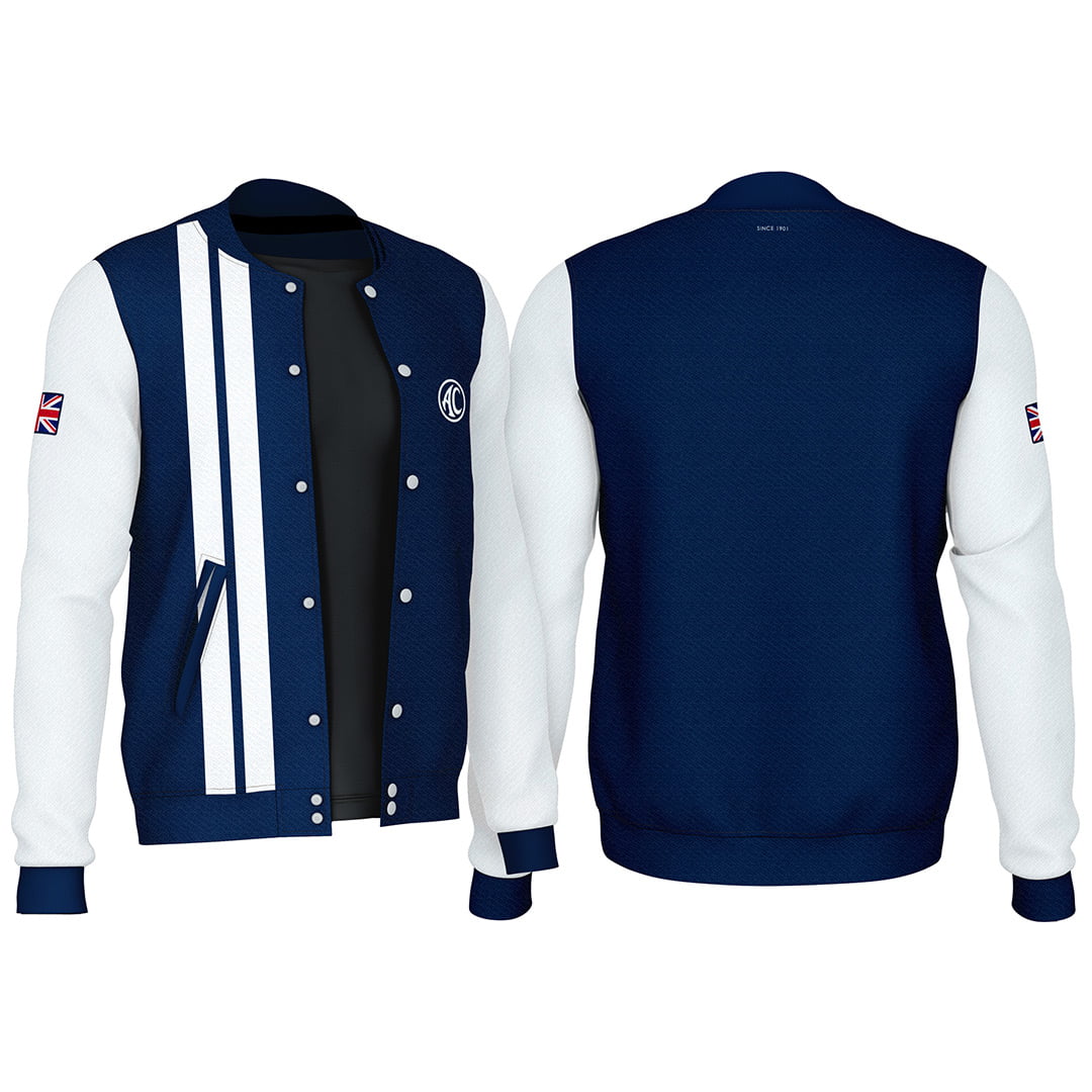 VARSITY JACKET STRIPED