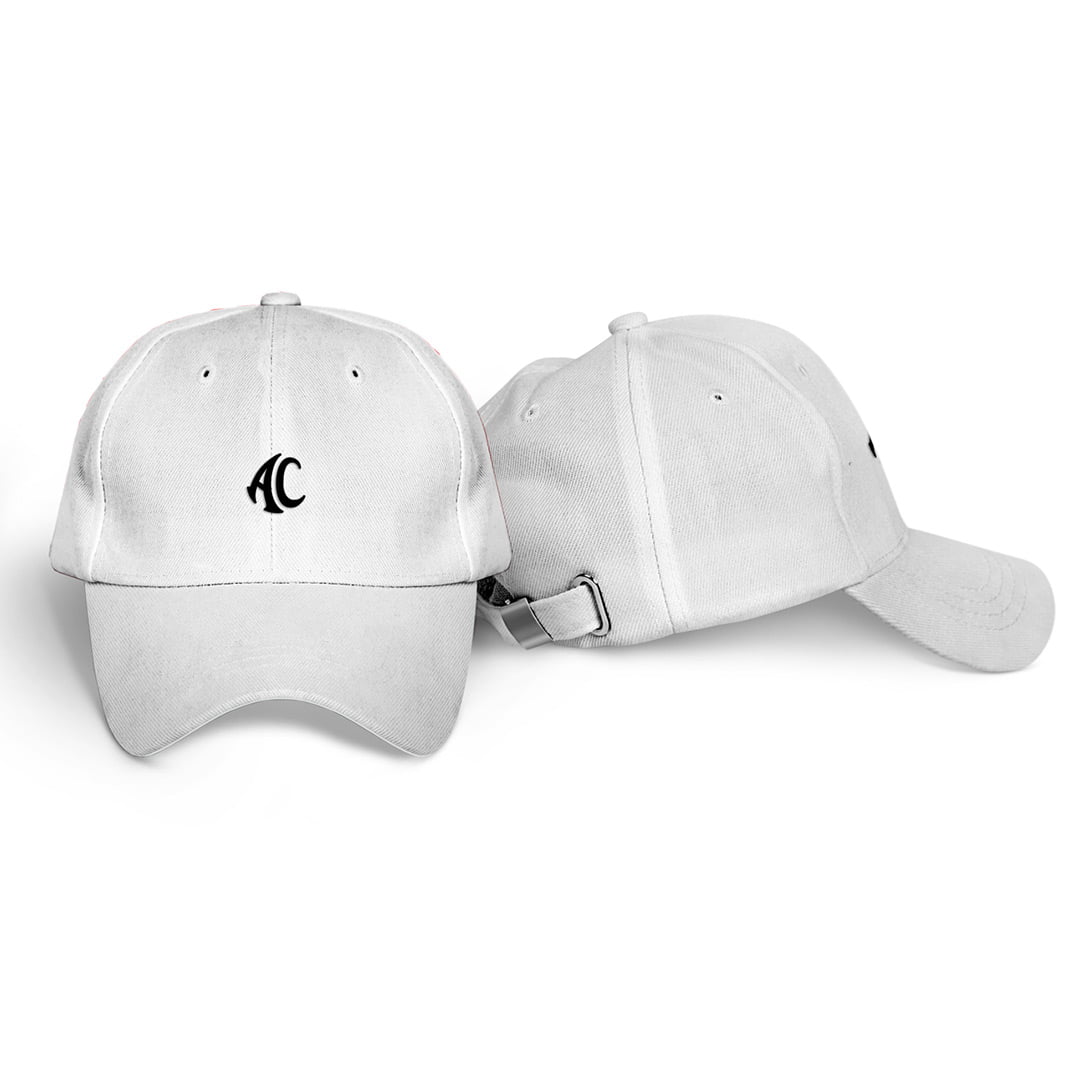 AC LOGO CAP WHITE